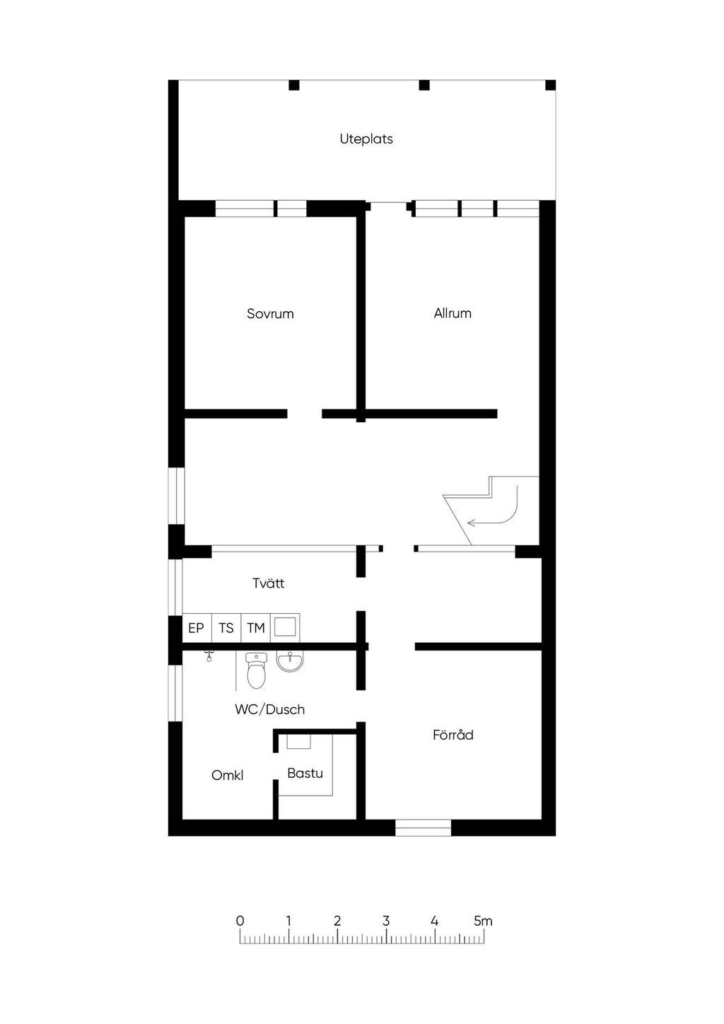 Planlösning källare