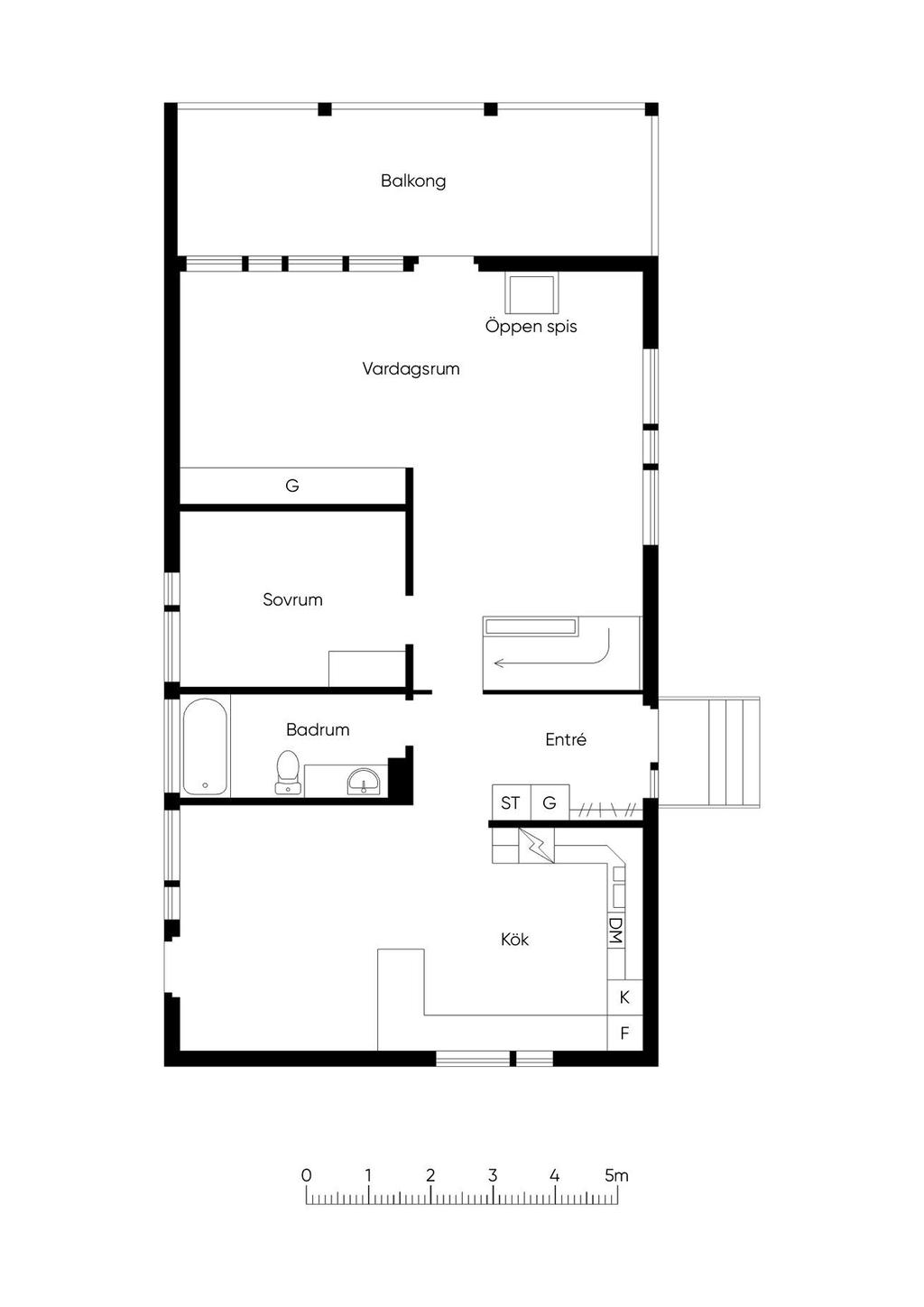 Planlösning entréplan