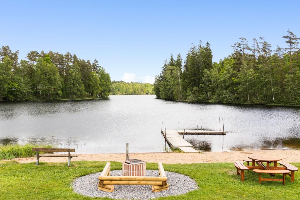 Sjövikens badplats.