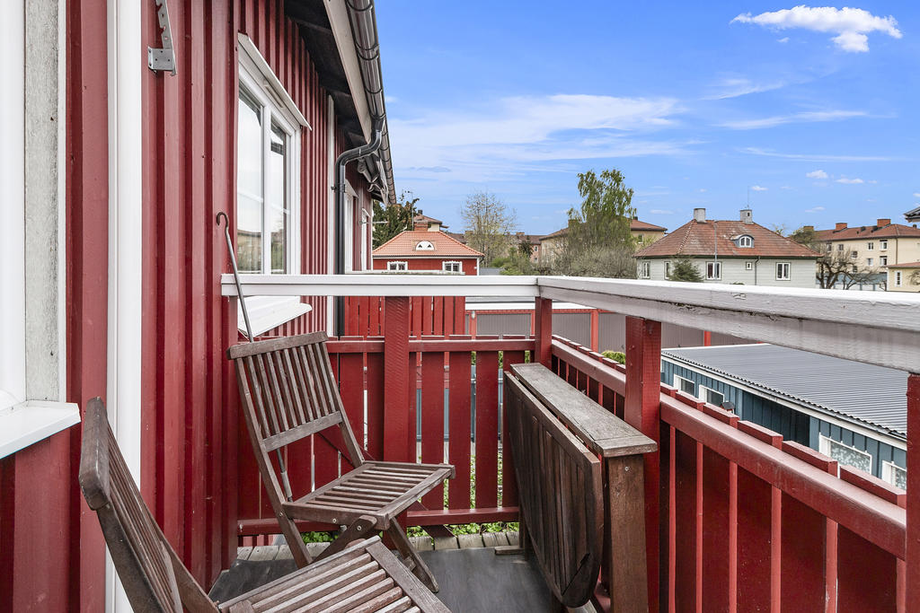 Balkong från sovrummet