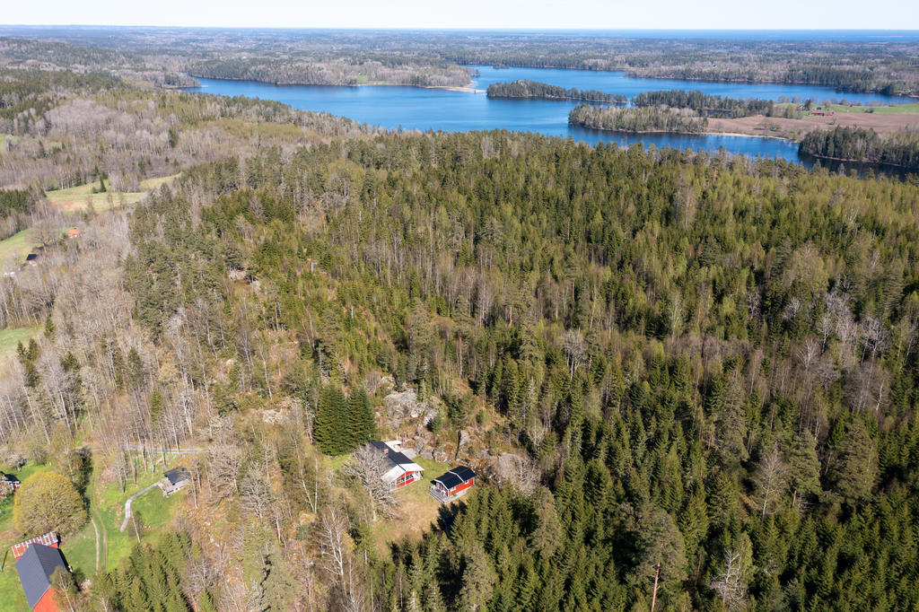 Vacker vy över landskapet.