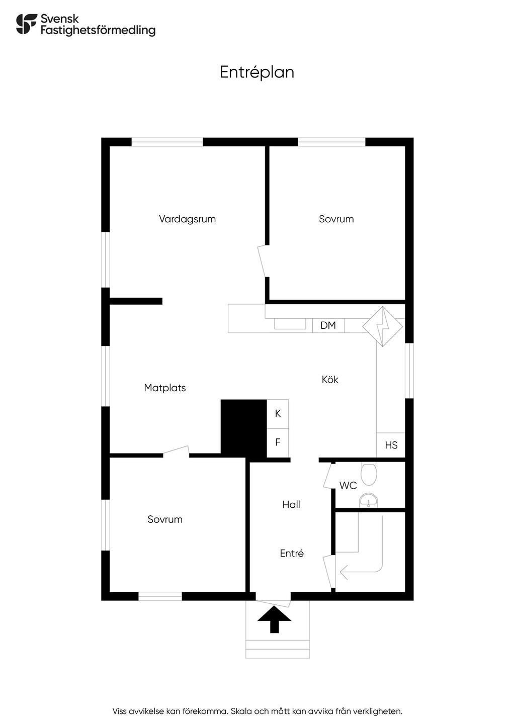 Planlösning - Entréplan
