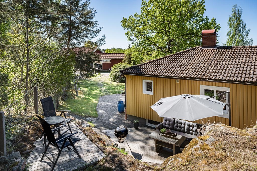 Uteplatser i flera olika väderstreck
