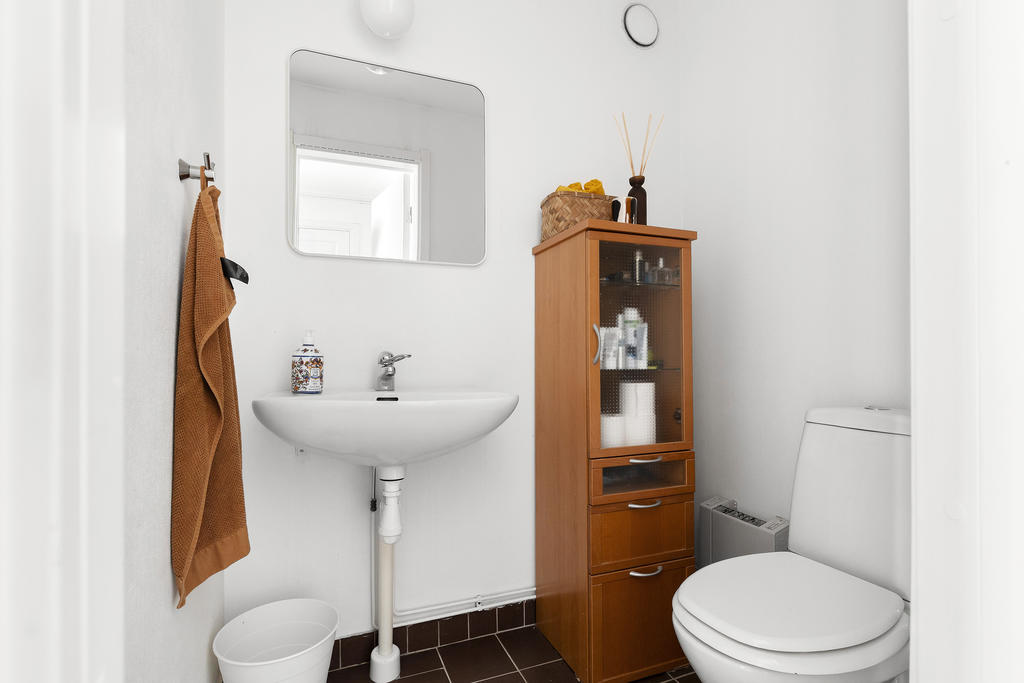 Wc på nedre plan