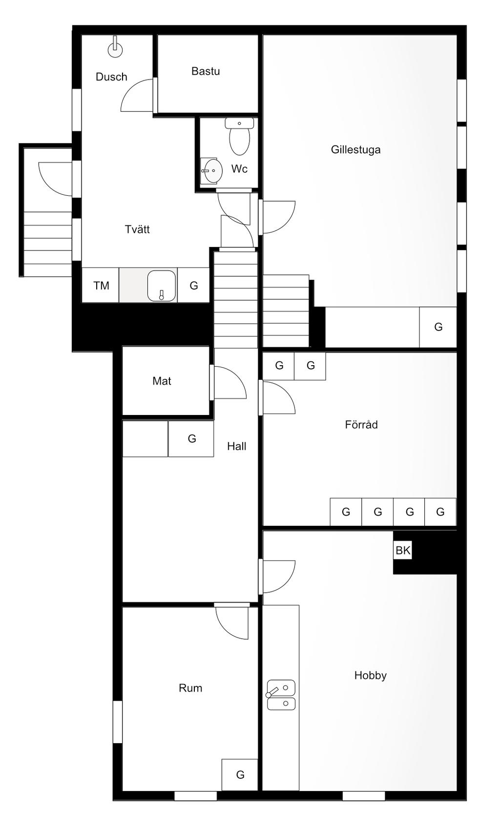 Nedre plan
