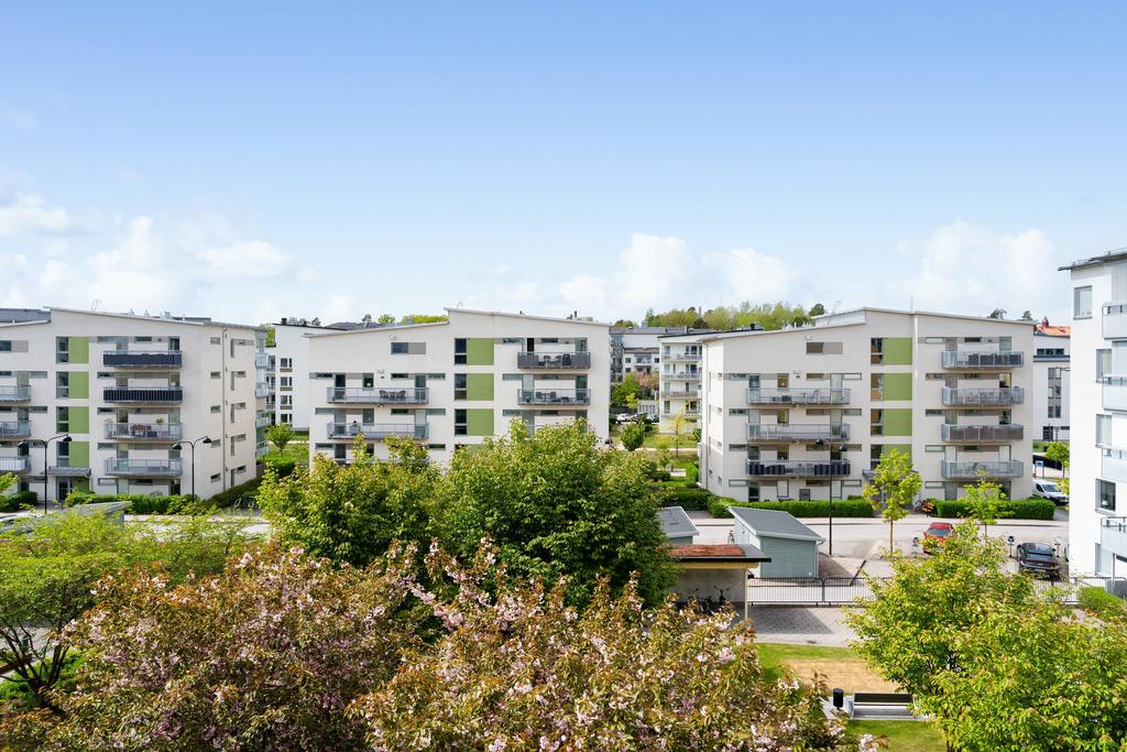 Utblick från balkong