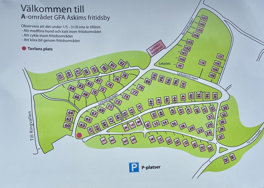 Karta A-området
