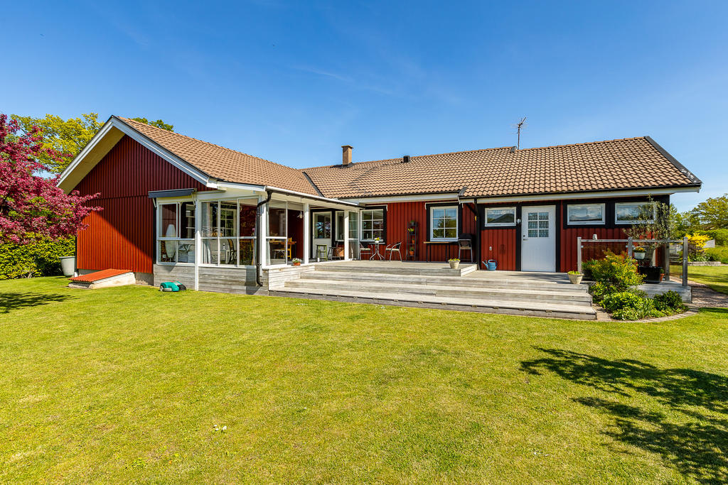Rymlig utedel