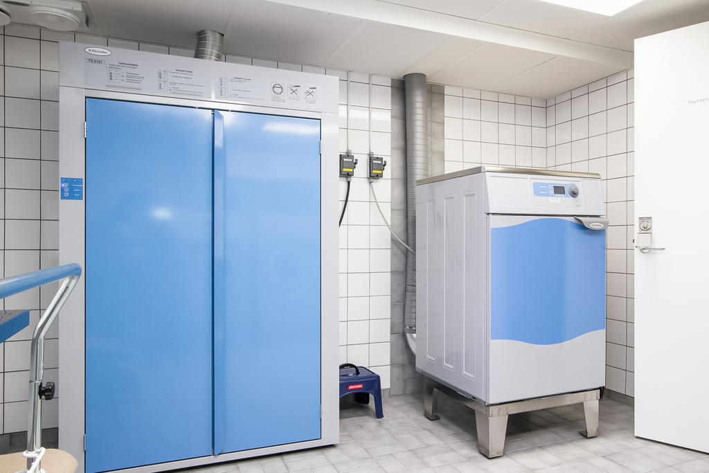 Tvättstuga i 8:an.