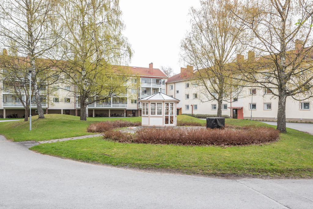 Lugn och trevlig innergård