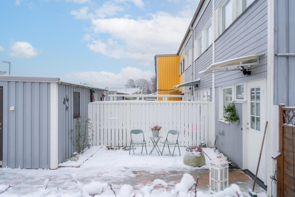 Uteplats på framsidan 