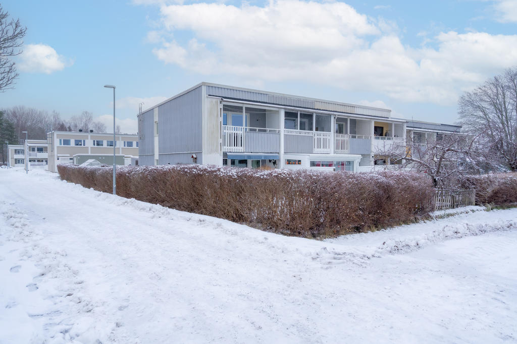 Gångvägen utanför