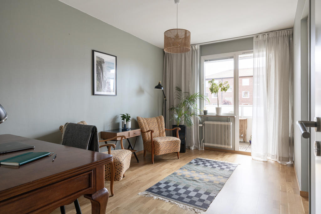 Utgång till balkong 