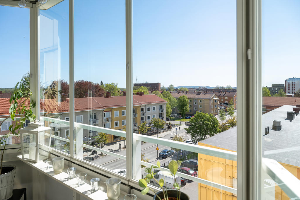 Fin utsikt från 5:e våningen