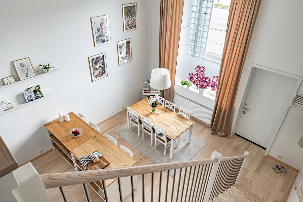 Mycket plats för socialt umgänge