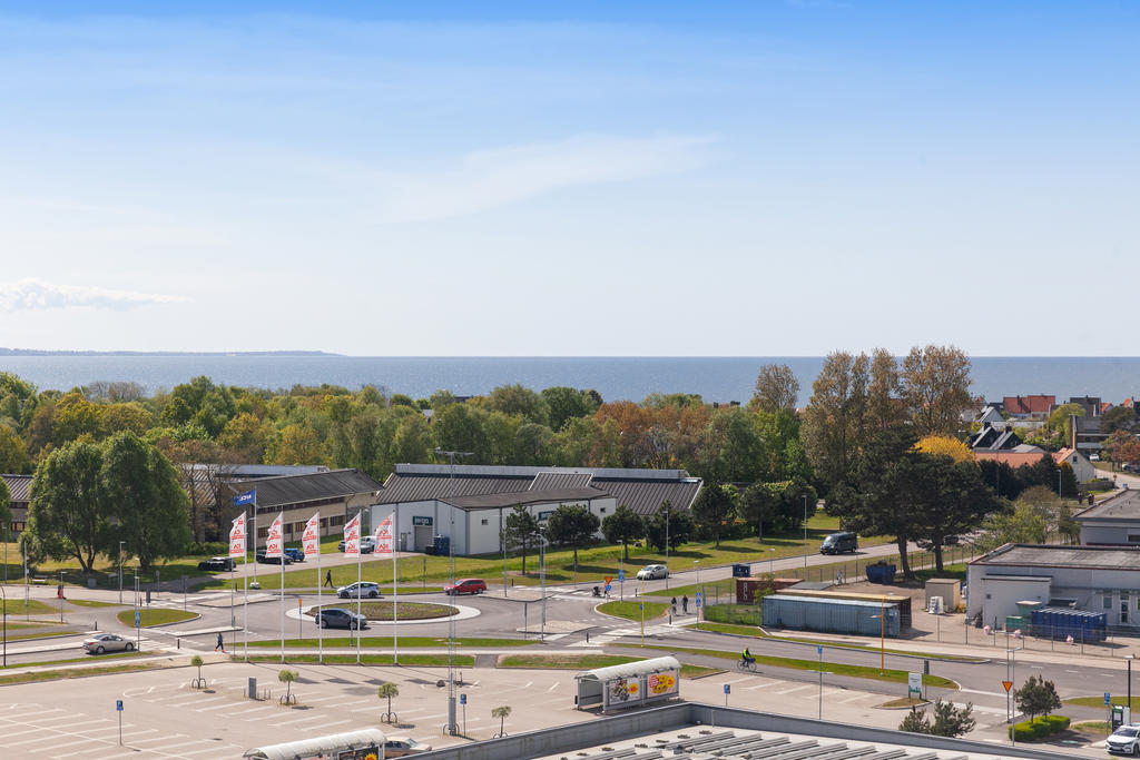 Utsikt från den gemensamma takterrassen