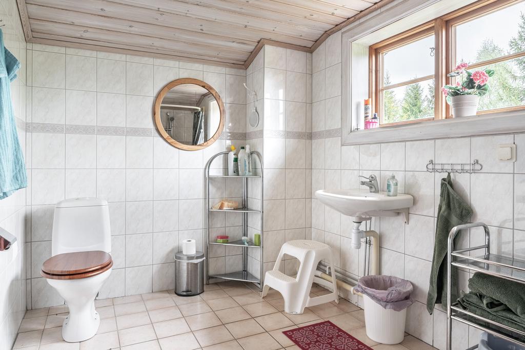 WC/dusch ovanvåning