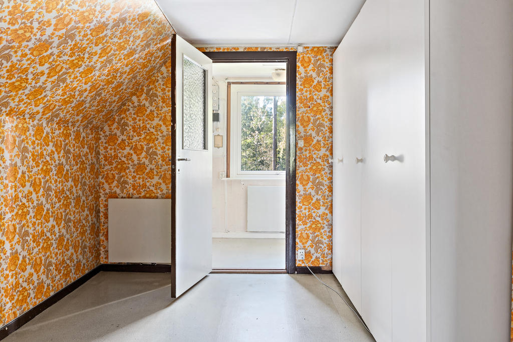 Hall med garderober 
