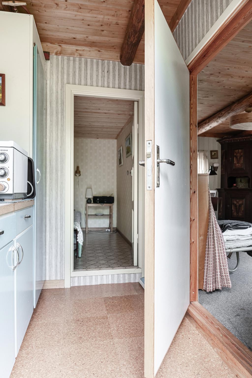 Stora härbret - Pentry, sovrum och gästrum