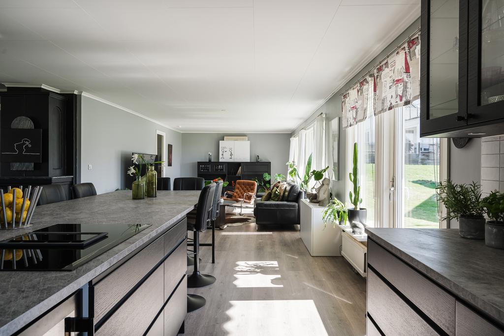 Kök mot vardagsrum