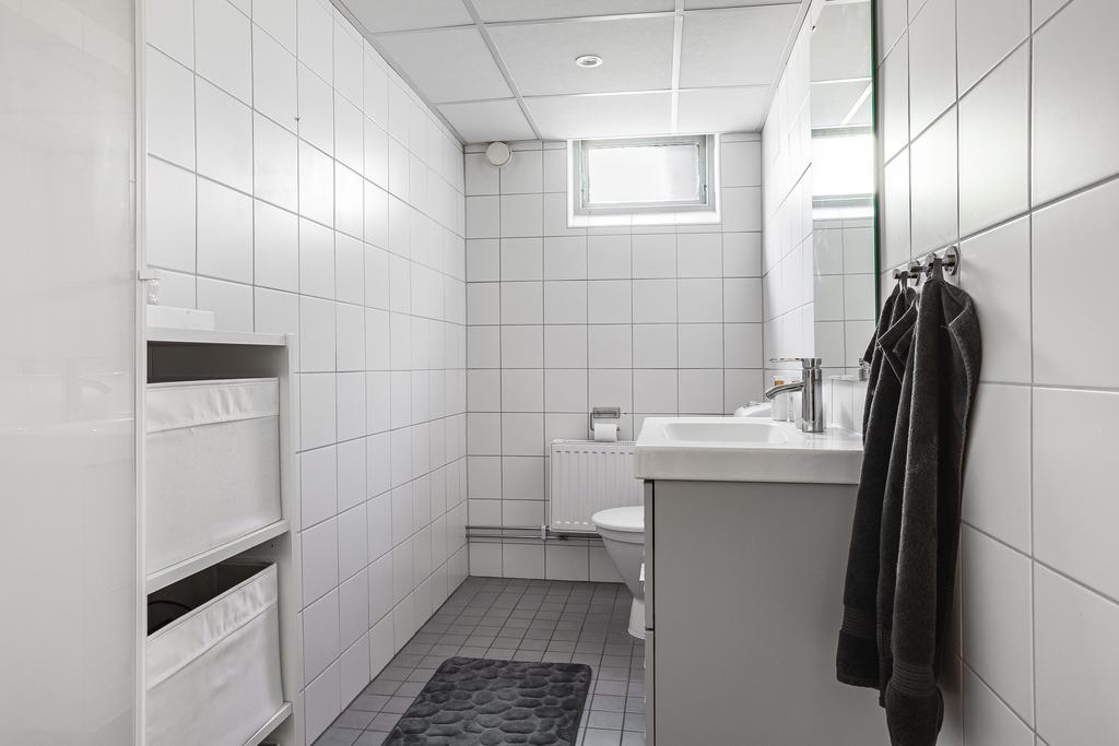 WC i källaren.