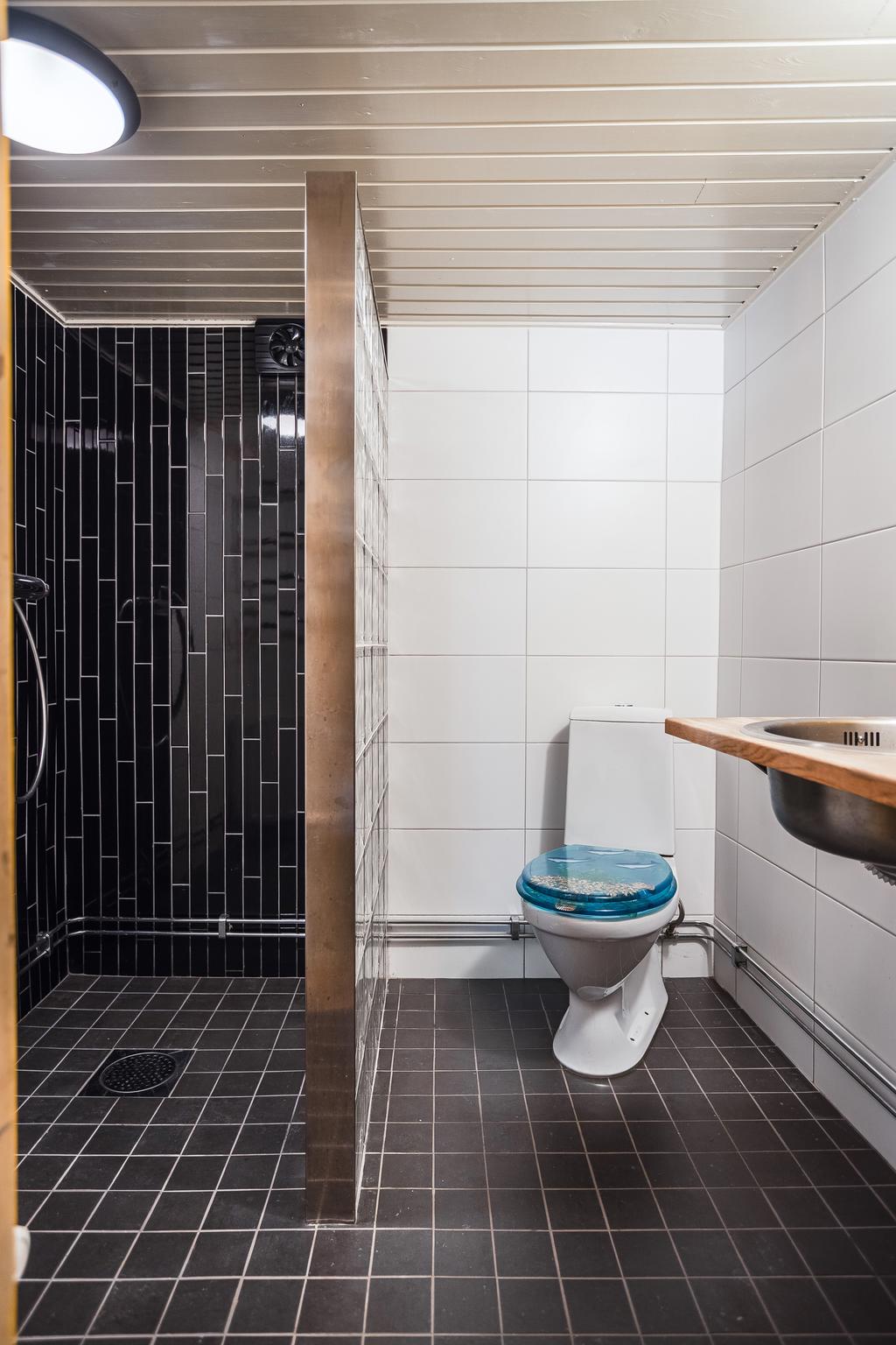 Wc/Dusch i källarplan