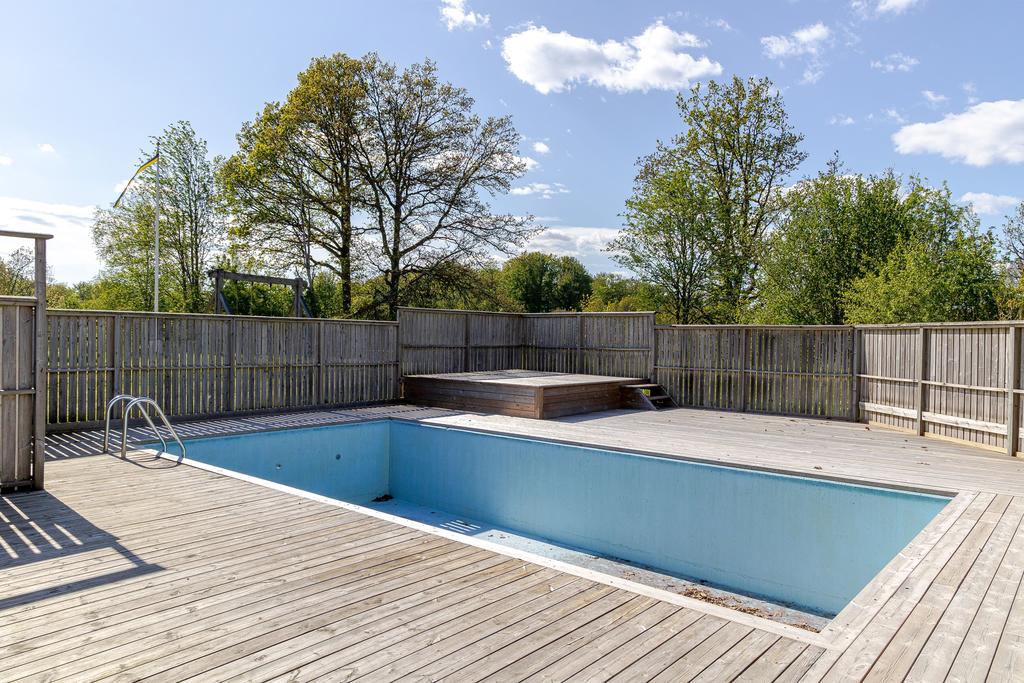 Det finns även pool
