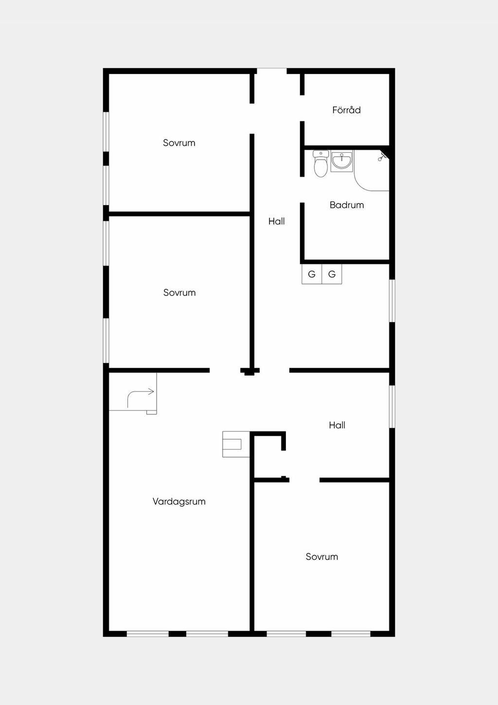 Källarplan