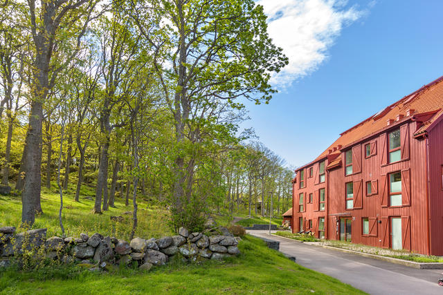 Vacker skog som närmsta granne på Seglarängsvägen 31!