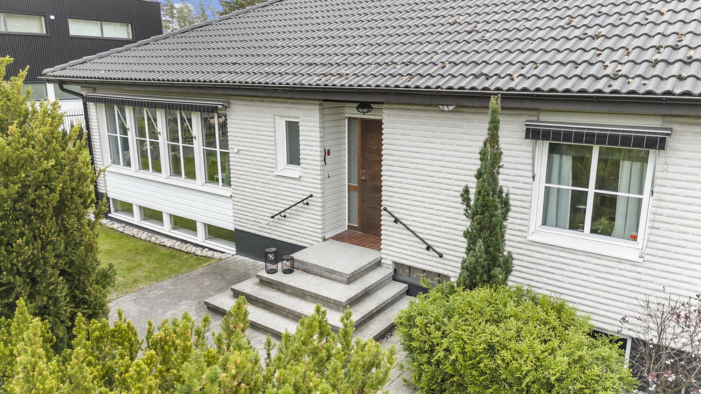 Välkomnande entrésida