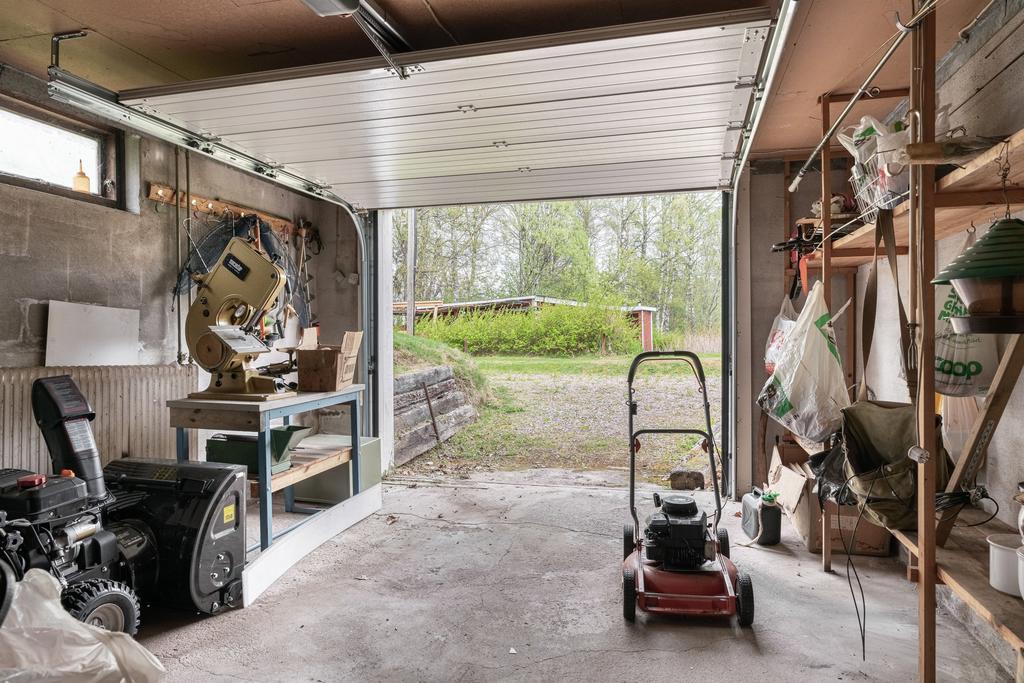 Interiör garage