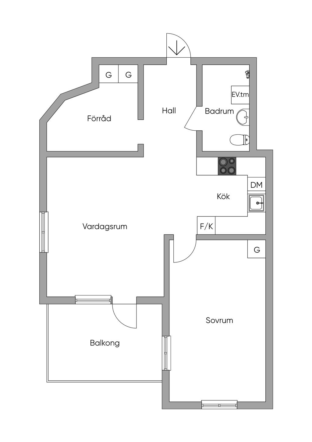 Planlösning