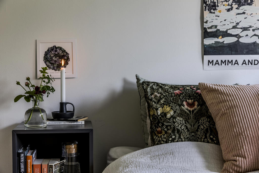 Detaljbild sovrum