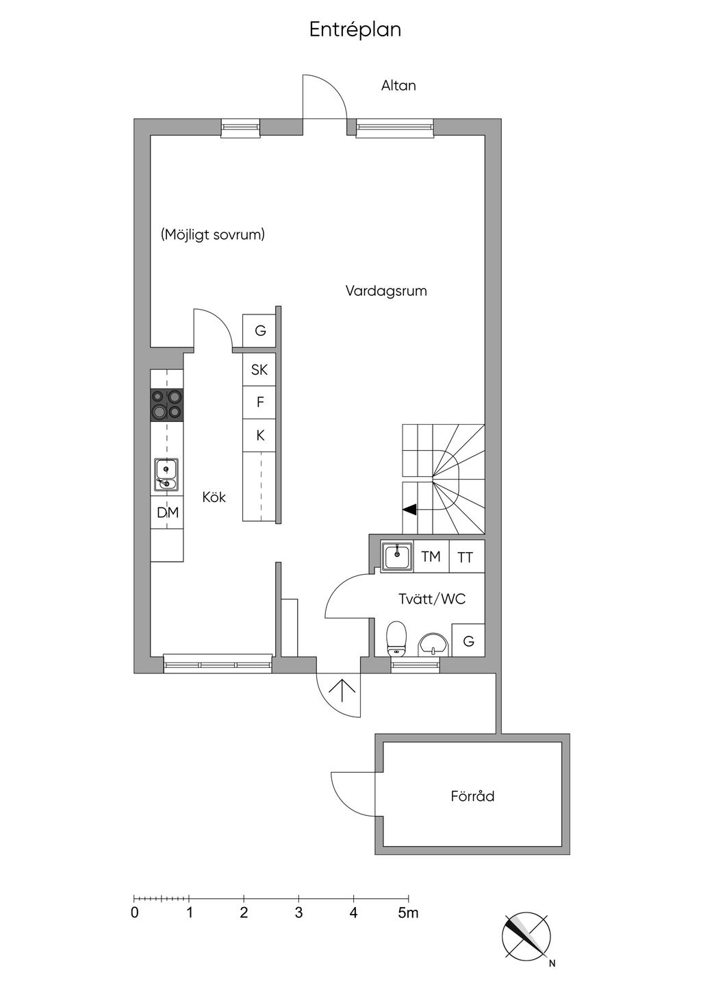 Planlösning Entréplan