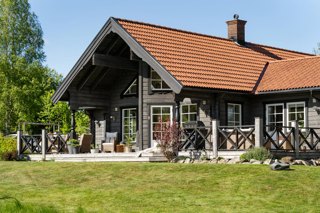 Här bor man i en lugn och avkopplande miljö.