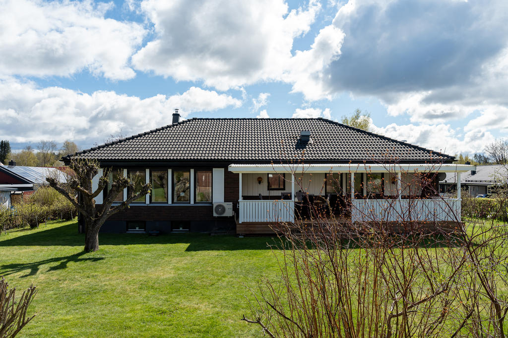 Baksida huset
