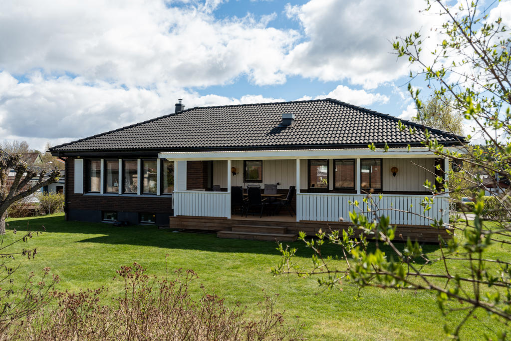 Baksida huset