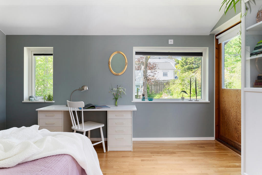 Sovrum 4  alt. arbetsrum med egen ingång 