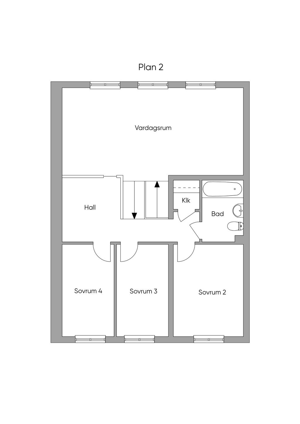 Övre plan