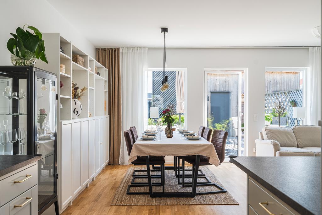 Matplats i vardagsrum