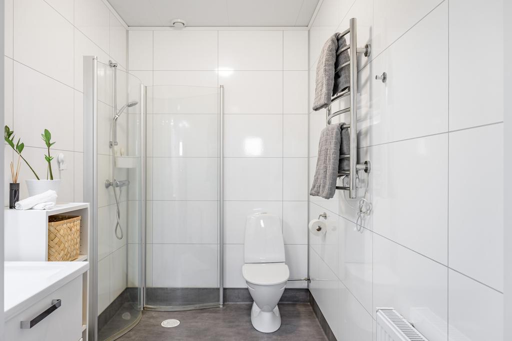 Wc/dusch på övre plan
