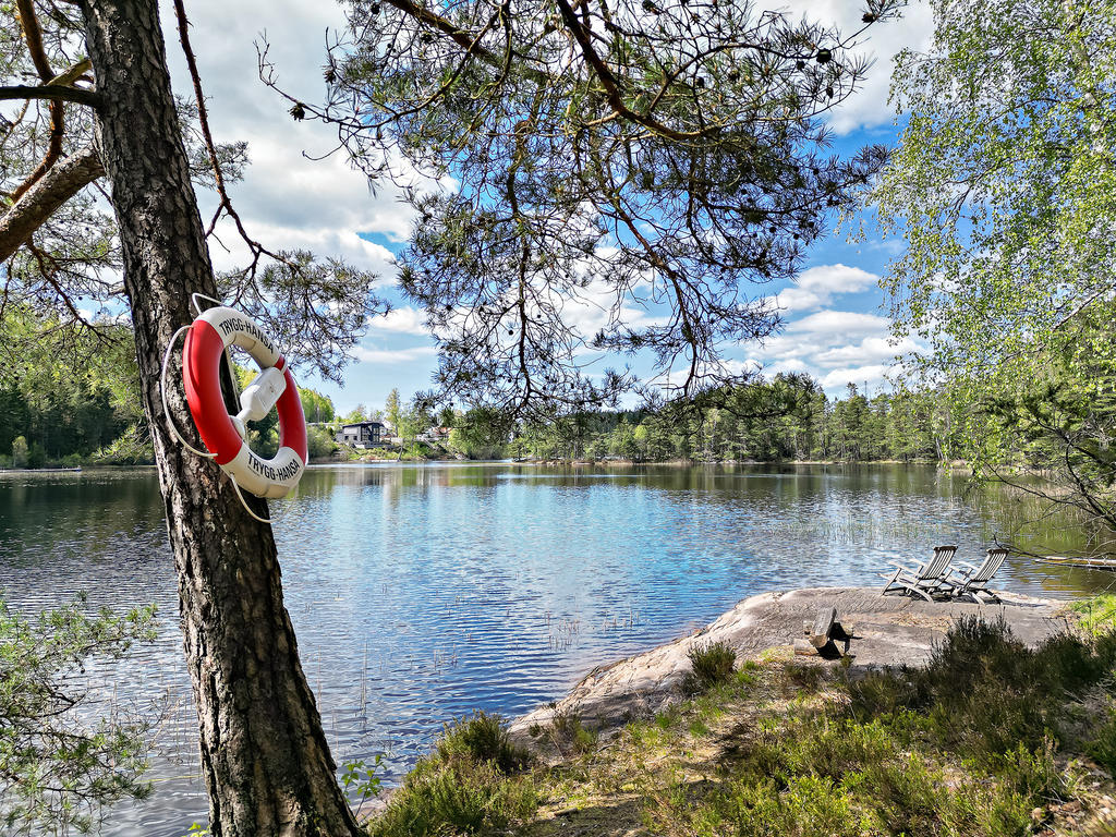 Område - badplats i Långetjärnen