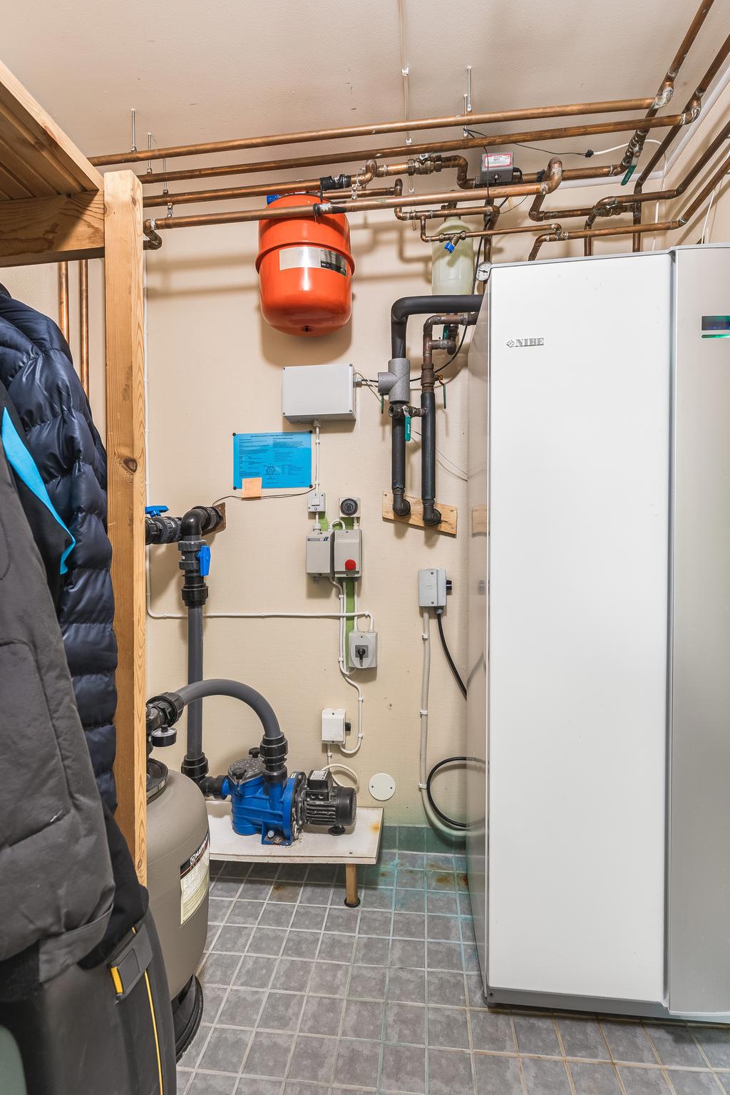 Teknikrum och förråd