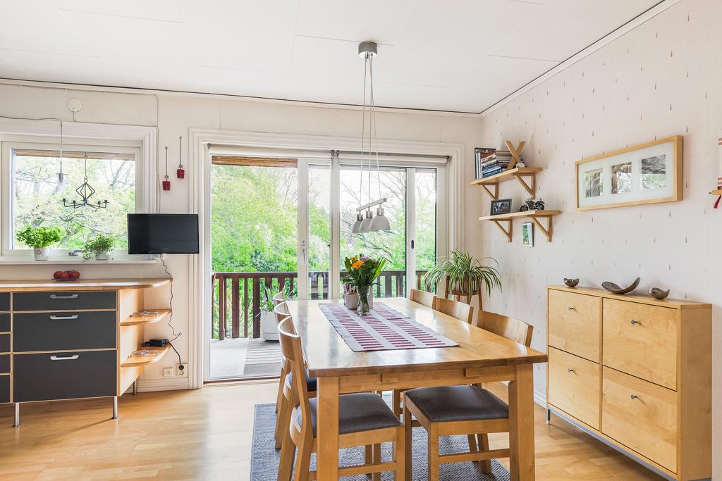 Öppen planlösning kök och hall