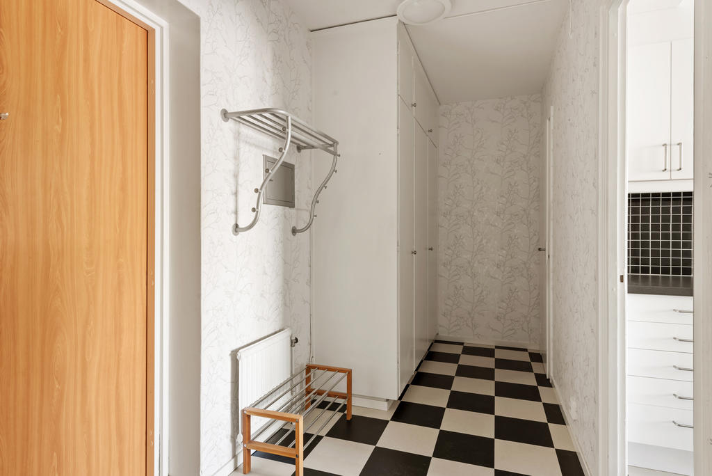 Hall med upphängningsplats