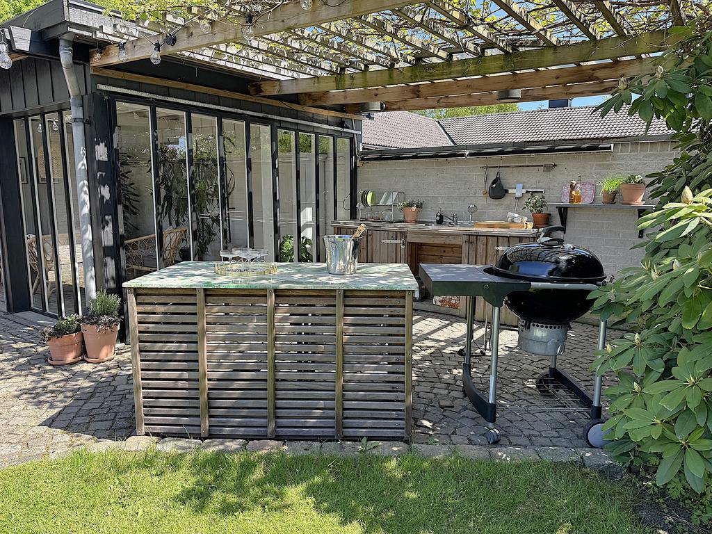 Uteköket, en plats för matälskare.