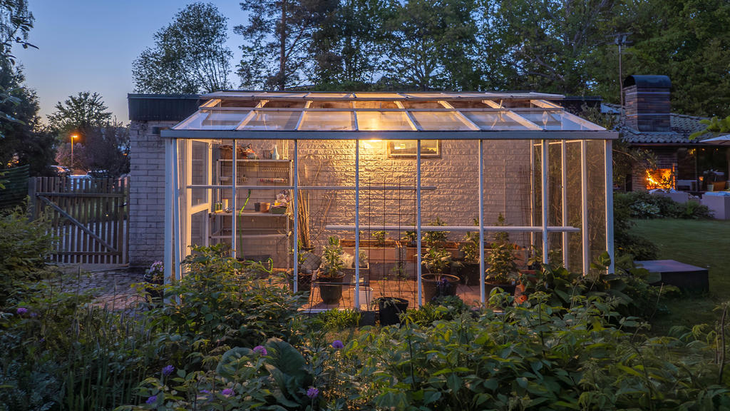 Växthuset vid garaget