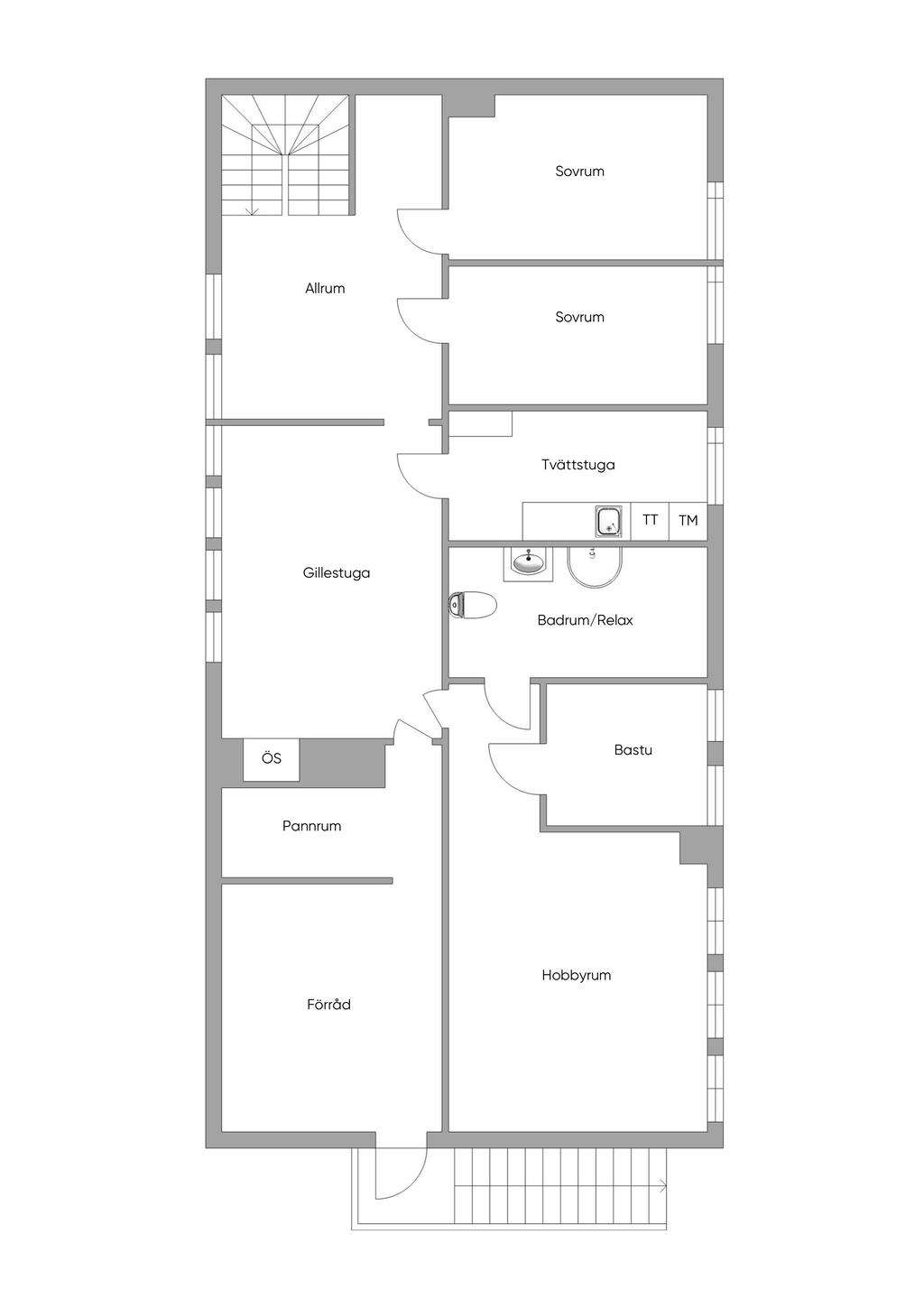 Källarplan