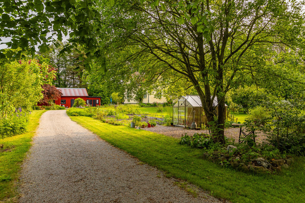 Fin väg upp till huset
