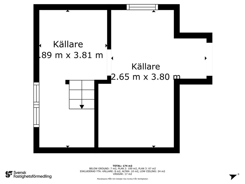 Planritning källare